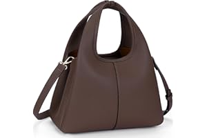JQWSVE Women's Top Handle Handbag Small Satchel Bags Trendy Hobo Purse Crossbody Bag Faux Leather Shoulder Bag Satchel Purse