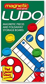 Paul Lamond Magnetic Travel Ludo University Games Red Blue Green Yellow 16 Pawns view 3