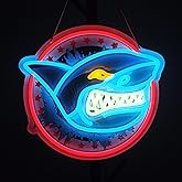 13x13 inch Shark Neon Sign Art Wall Lights for Beer Bar Club Bedroom Hotel Pub Cafe Wedding Birthday Party Gifts