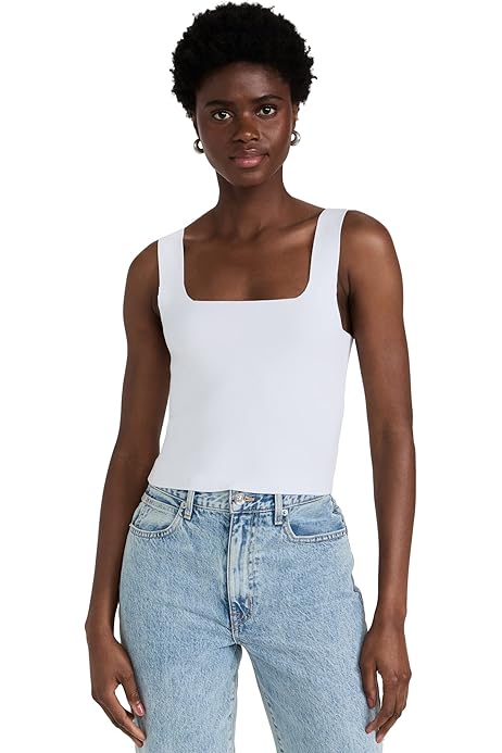 vince square neck sweater tank