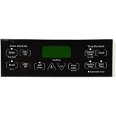 GE Appliances WB27T11005 Genuine OEM Control Faceplate for Ranges