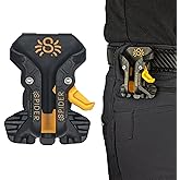 Spider Pro Tool Holster - Upgraded, Self Locking, Quick Draw Universal Tool Holder with Ambidextrous Thumb Lock - Clips onto Any Belt