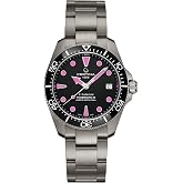 Certina,Mens,DS Action Diver,Swiss Automatic,Titanium,38MM,Watch,Pink,Titanium,C0488074405101