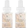 Pura & Becki Owens Home Scent Refill - Smart Home Air Diffuser Fragrance - Up to 120-Hours of Premium Fragrance per Refill - Household Essential - Clean Diffuser Fragrance - 2 Pack, Coconut Calm