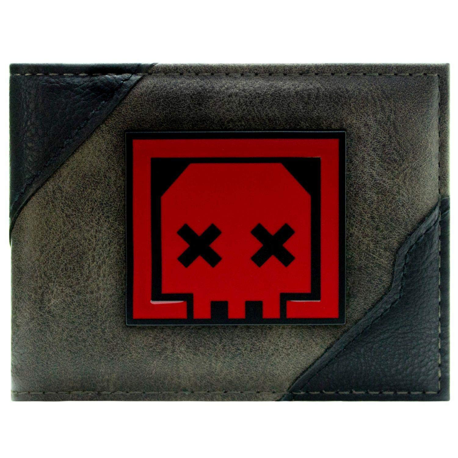 Apex Legends Have Fun Don't Die Wallet Bi-Fold ID & Card Holder, Grey