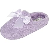 Jessica Simpson Unisex-Child Plush Marshmallow Slide on House Slipper Clog with Memory Foam