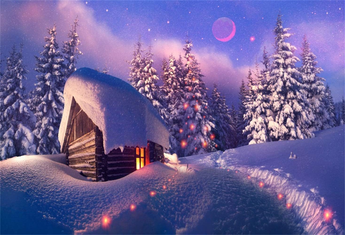 Amazon Com Laeacco Christmas New Year Theme Backdrop 7x5ft Vinyl
