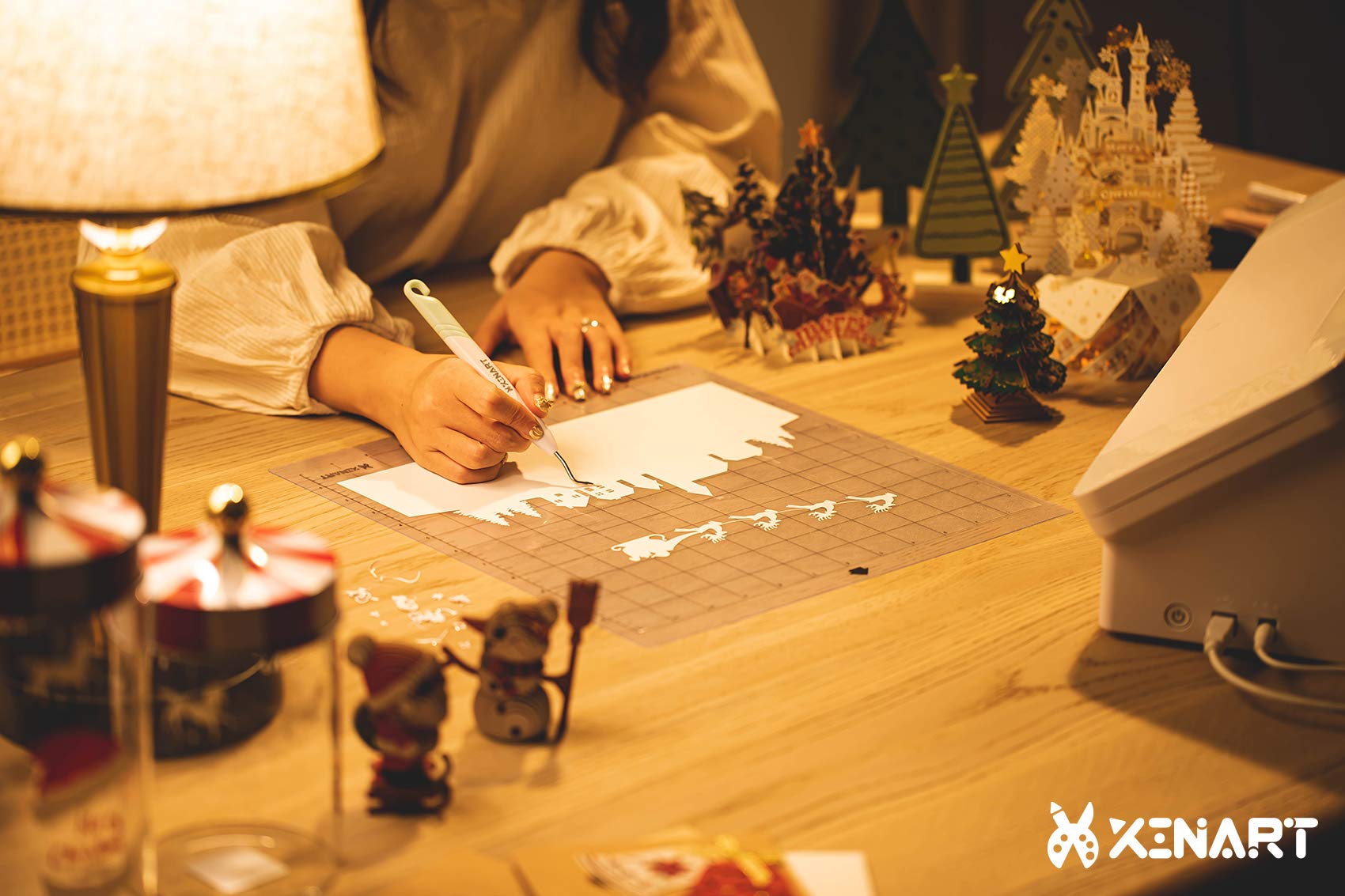 XINART StandardGrip Cutting Mat for Silhouette Cameo 4/3/2/1(5 Mats,12x12 inch) Standard Grip Adhesive Sticky Accessories Craft Vinyl Replacement Cut Mats for Silhouette Cameo