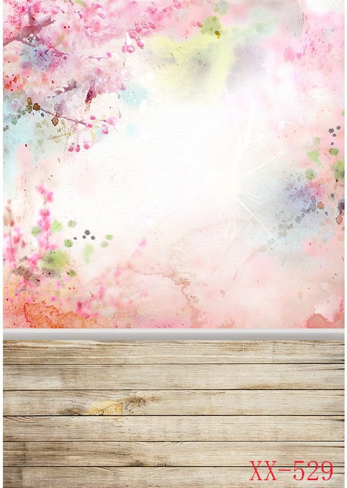 PHSFUBEL Newborn Photography Photo Backdrop 150x200cm Vinyl Hd Backgrounds Summer Pictures Cute Backgrounds Pink Backdrop