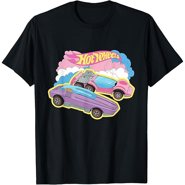 Amazon.com: Hot Wheels 90s Vintage Original Stunt Brand T-Shirt