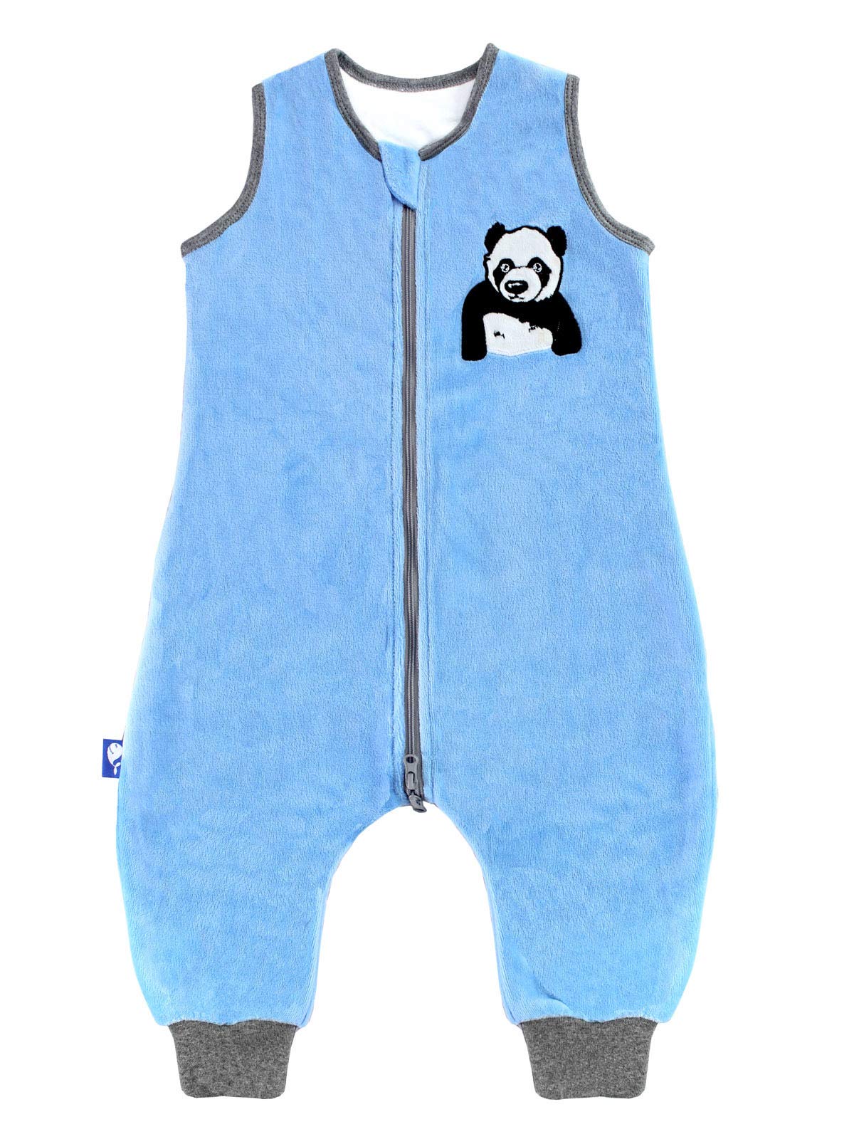 ililmmoe Baby Unisex Sleeping Bag with Feet Pyjamas Infant Walking Cotton Sleepsack Wearable Blankets Tog1.5 BLUE/S