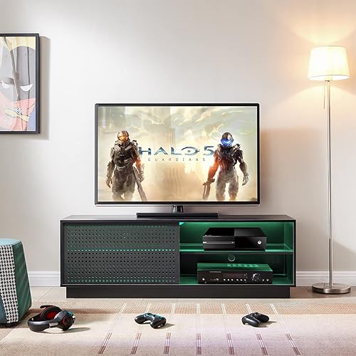 Generic Gaming TV Cabinet LED TV Stand for 65 inch TV, Entertainment ...