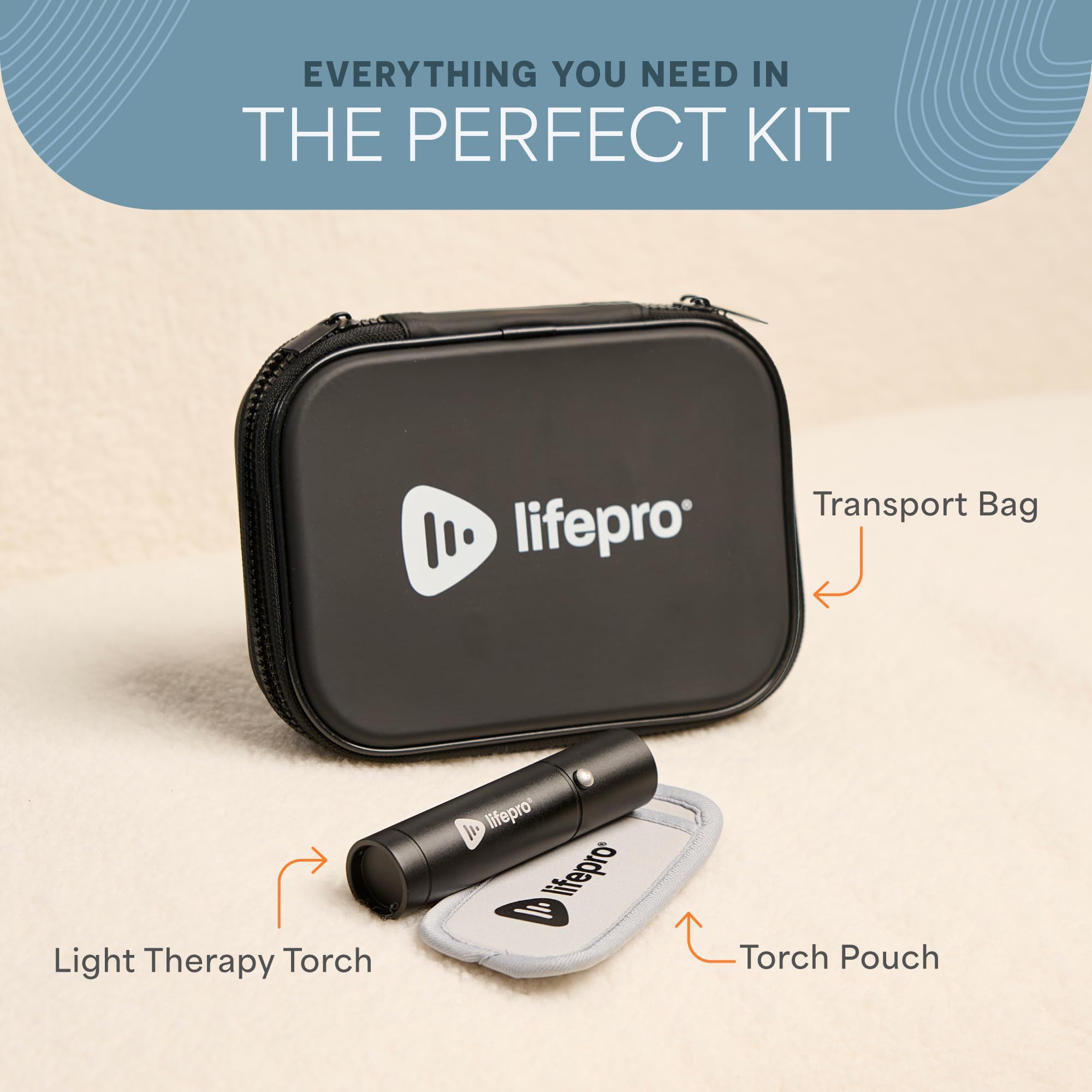 Lifepro Infrared & Red Light Therapy Device for Joints & Muscles Pain Relief, Portable Near Infrared Light for Body & Face Inflammation, Compact & Effective Design - Use 3 wavelengths