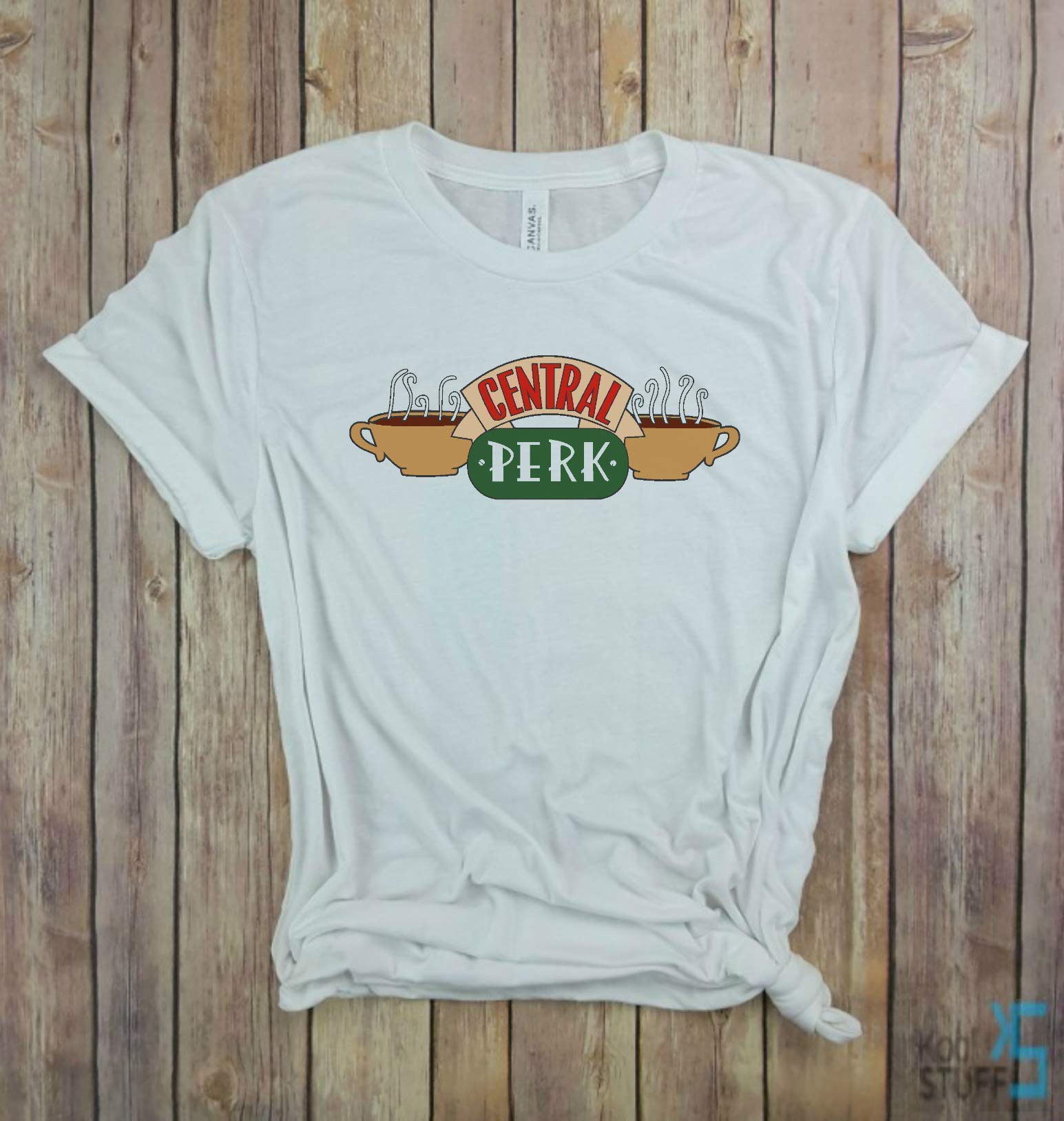 Central Perk Color Racerback Tank, Friends Tv Show, Central Perk Coffee Shop, Friends Show Cafe, Popular Friends, Central Park T Shirt