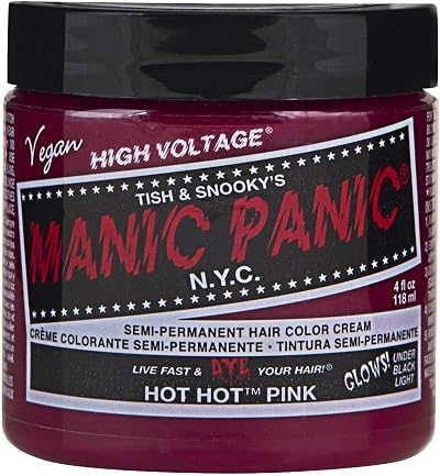 Manic Panic High Voltage Hot Hot Pink Classic Cream Dye 118ml