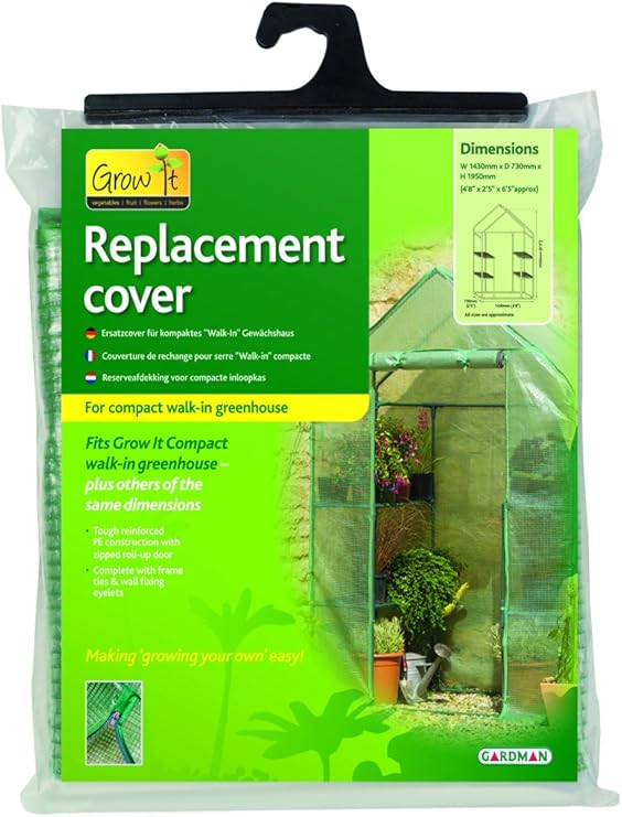Gardman Compact WalkIn Greenhouse Replacement Film for 08727 Amazon
