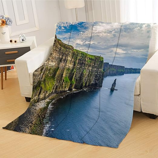 Amazon.com: RLDSESS Warm Throw Bed Blanket, All Season Blanket,Cliffs