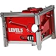LEVEL5 3 Inch Corner Finisher/Angle Head | Professionally Finish Corner Joints | for Drywall Sheetrock Gyprock and Wallboard | High-Grade Steel and Aluminum Parts | 4-733
