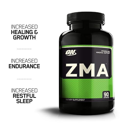 OPTIMUM NUTRITION ZMA Muscle Recovery and Endurance Supplement for Men
