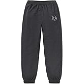 JOE BOXER Boys Sweatpants Size 6-14, French Terry Boys Joggers with Pockets, Comfy Kids Sweat Pants Pajama Pants