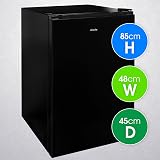 Abode Under Counter Freezer 60 L 4 Star 3 Drawers Black 48 cm A85UCFZ482E1B view 3