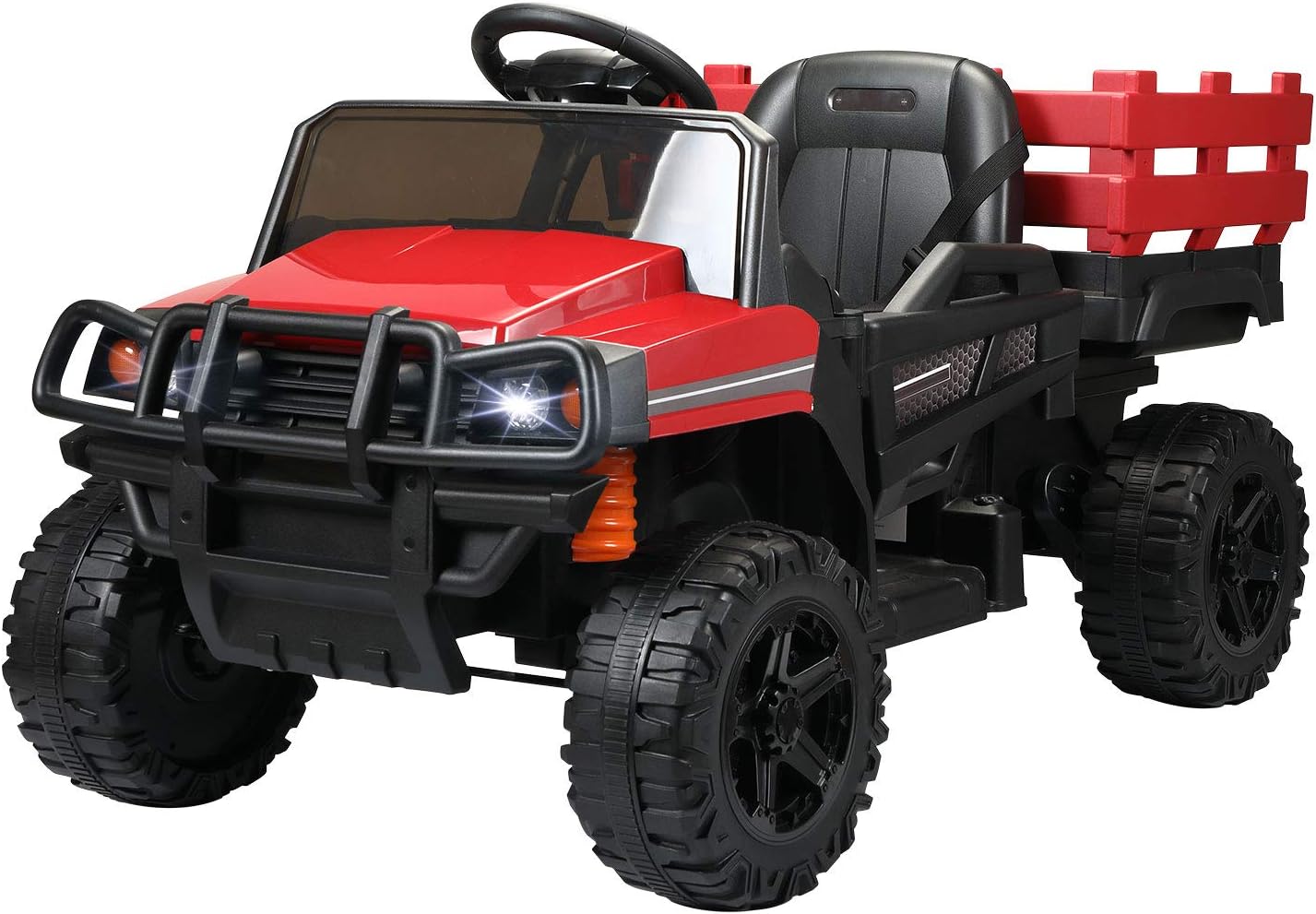 kids ride on truck and trailer