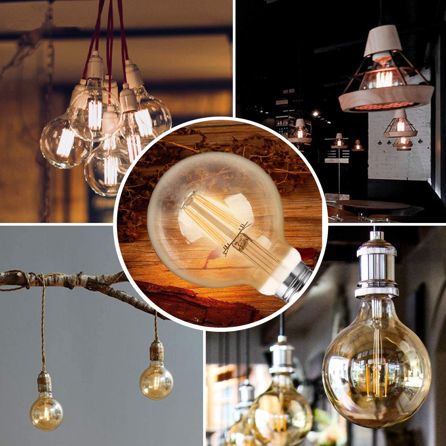 AidSci Vintage Edison Light Bulb - Image 3