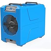MOUNTO 150 Pint LGR Commercial Dehumidifier with Built-In Pump | LGR, Panasonic Compressor, Copper Tubing, Auto Defrost &amp; Restart, Built for Restoration, Construction &amp; Commercial Use