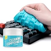 CLICK CLEAN Keyboard Cleaning Gel, 7oz Universal Cleaning Gel for Keyboards Electronics Cleaner Dust Cleaning Gel for Car, La