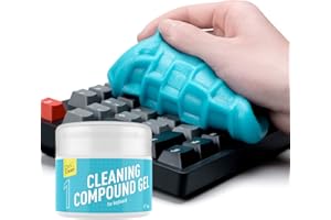 CLICK CLEAN Keyboard Cleaning Gel, 7oz Universal Dust Cleaning Gel for Electronics, Laptop, Car, Air Vents