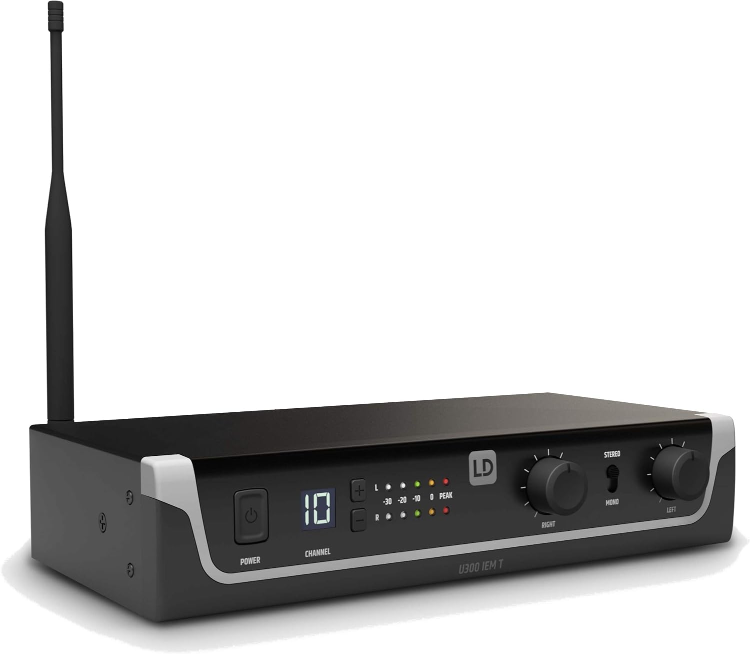 LD Systems U308 IEM HP - In-Ear Monitoring System with Earphones - 863-865 MHz + 823-832 MHz, schwarz - Image 3