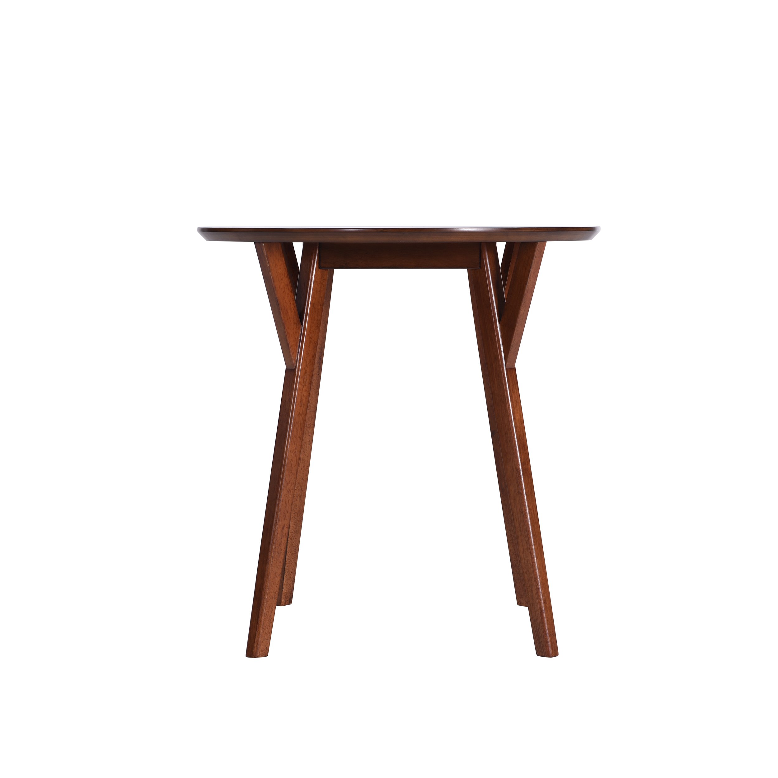 Furniture HotSpot Round Dining Table/Bistro Table Dark Sienna 30