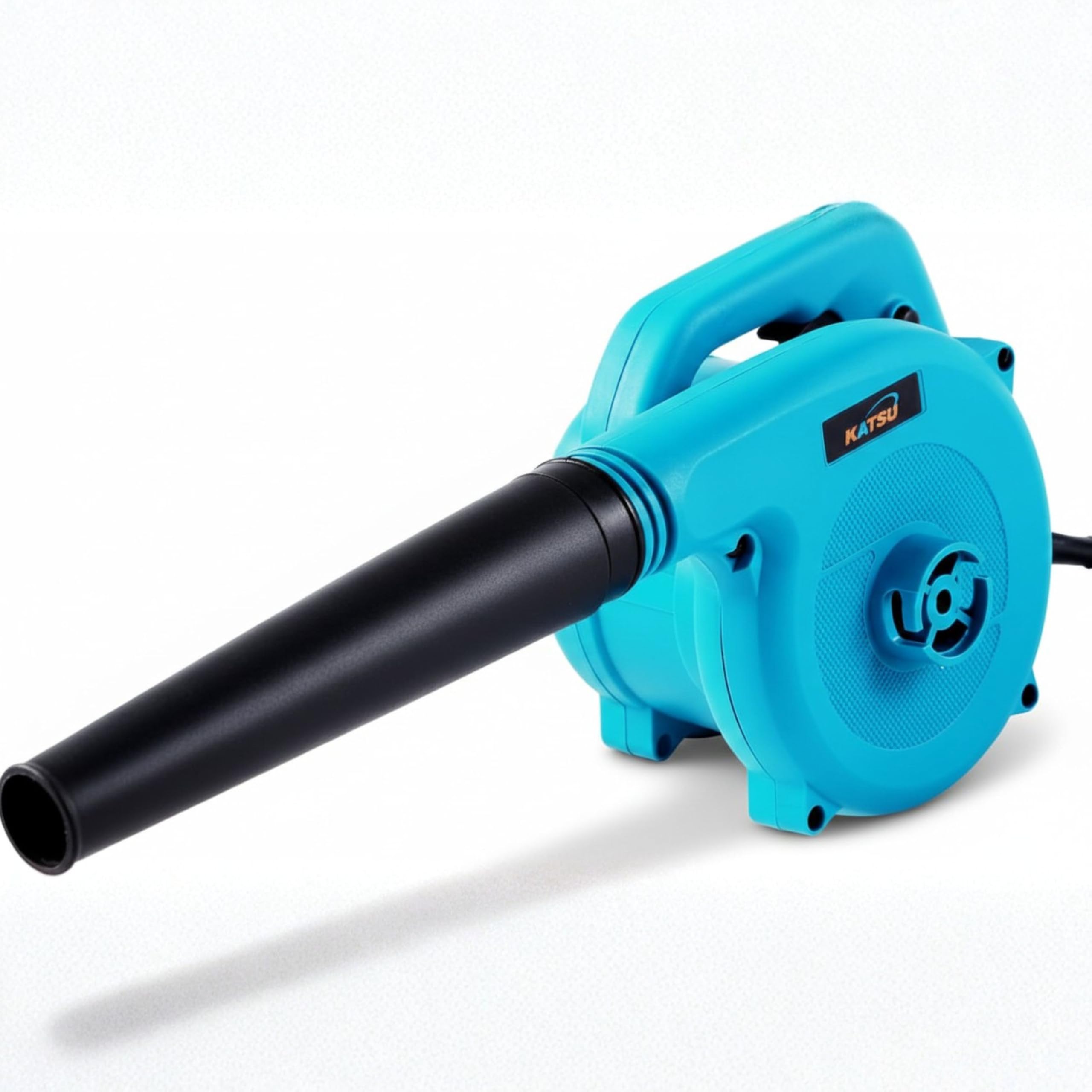 KATSU Electric Air Blower, Large Volume 550W Leaf Dust Blower Inflator with Variable Speed for Office Computers Construction Home Garden Lawn Care, Car Corner Dust Clearing 100760
