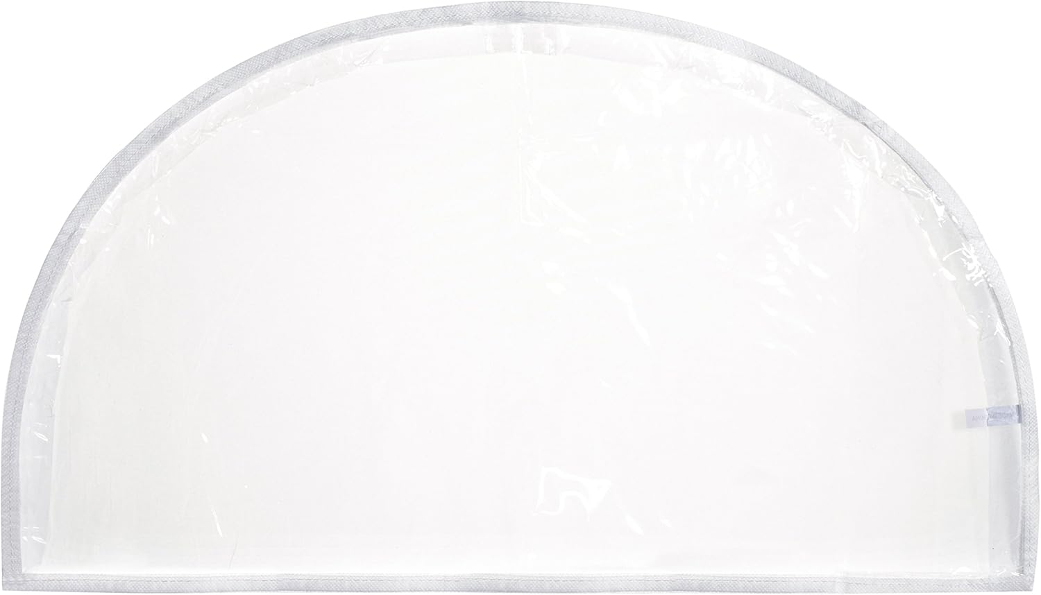 Clear Vinyl Shoulder Covers Closet Suit Protects Storage Home Decor Set of 12, 12"H x 22"W x 2"D: Home & Kitchen