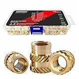 1/4-20 Heat Set Threaded Inserts,100 Pieces Heat