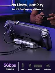 JSAUX Upgraded Docking Station 4K@120Hz for Steam