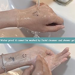 OohFaice Temporary Tattoos, Small Semi Permanent