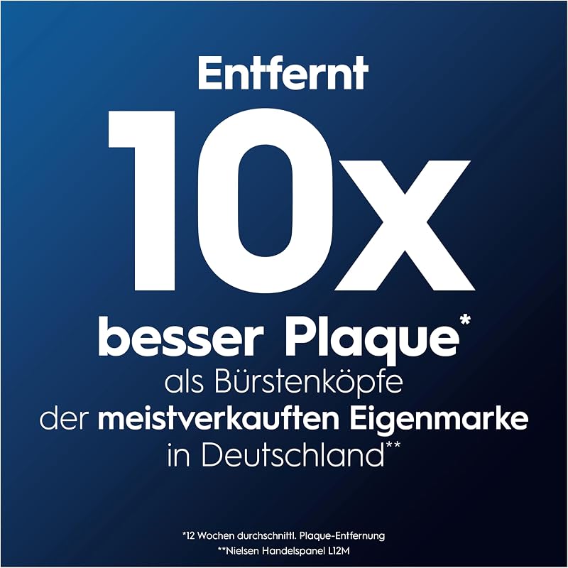 Aufsteckbürsten PRO CrossAction, Schwarz, 12 Stück
