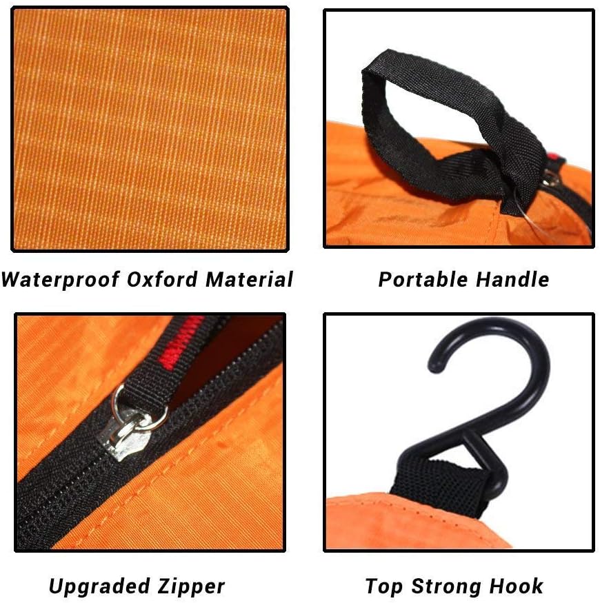 Boic Hanging Toiletry Bag, Travel Toiletry Bag for Women Mens - Image 4