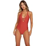 New Womens Volcom Simply Solid Boardie Swim Bottom-702988