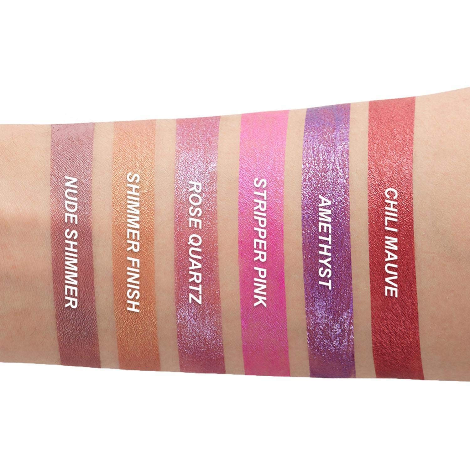 Liquid Metallic Lipstick Matte Waterproof Kissproof Long Lasting