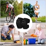 Flintronic 2 Pair Knee Pads Work 20mm Thick EVA Anti-Slip Adjustable L view 8
