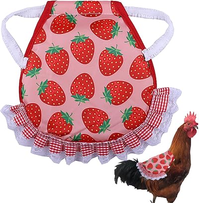 zwxqe Hen Saddle Waterproof Apron Chicken Poultry Protector Comfortable Feather