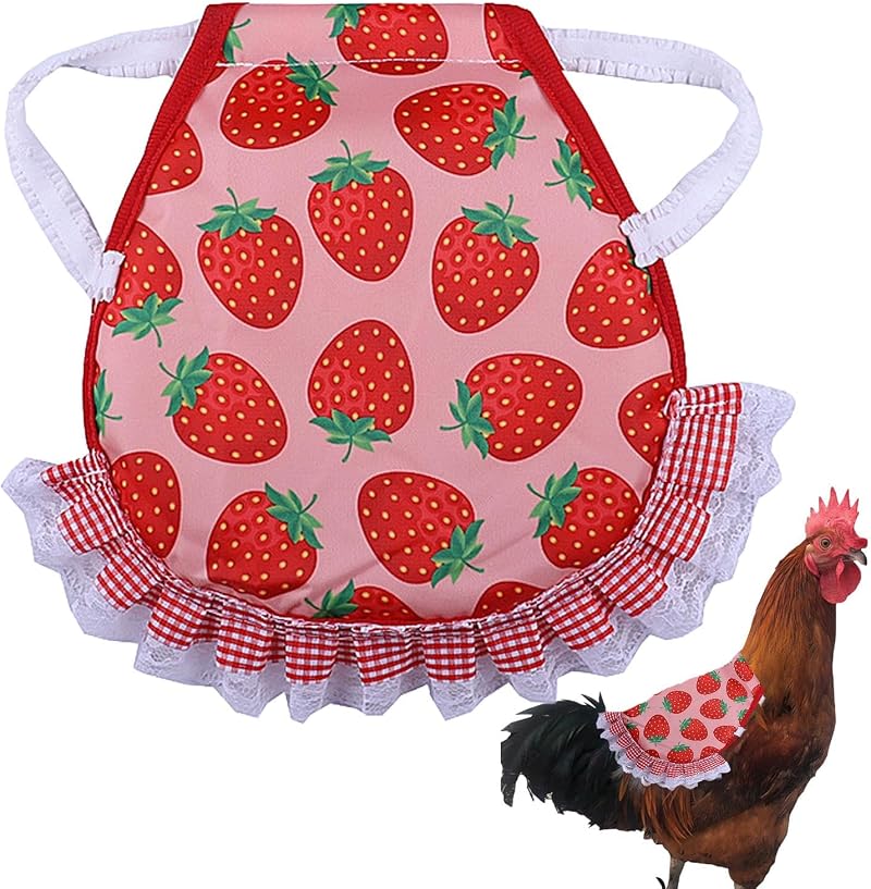 zwxqe Hen Saddle Waterproof Apron Chicken Poultry Protector Comfortable Feather