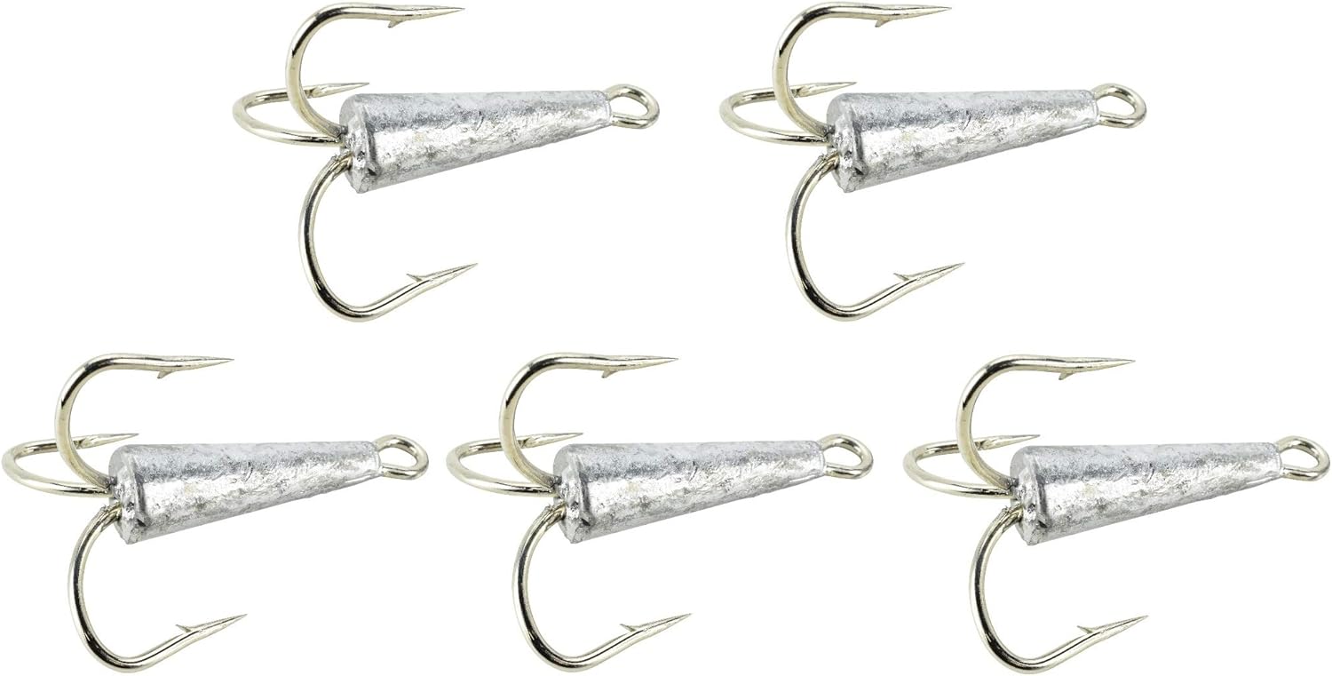 Last Cast Tackle 2oz 9/0 Weighted Treble Bunker Snag Hooks