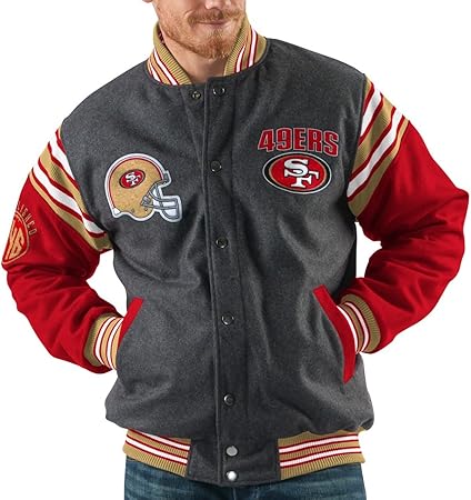 san francisco 49ers nike nfl reversible destroyer ow jacket