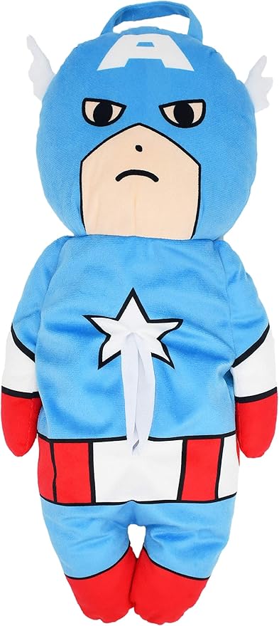 Amazon 丸眞 ティッシュカバー Marvel マーベル キャプテンアメリカ カバー キャプテンアメリカ キャラクター型 H50 W19 D10cm ティッシュケース ホルダー オンライン通販