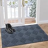 Outdoor Heavy Duty Durable Welcome Mat, Large Front