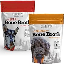 Amazon.com : BLUEBIRD PROVISIONS Bone Broth for Dogs Bundle ...