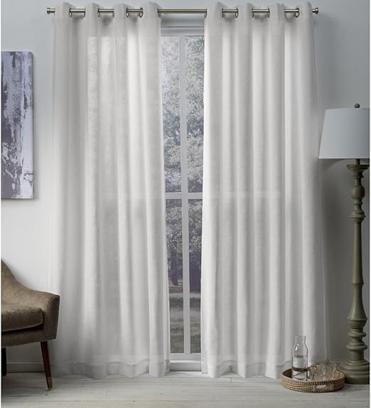 Amazon Com Exclusive Home Curtains Sparkles Heavyweight Metallic